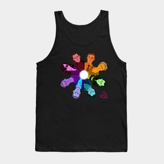 Tom Hiddleston Color Wheel Part 1 Tank Top by MonicaLaraArt